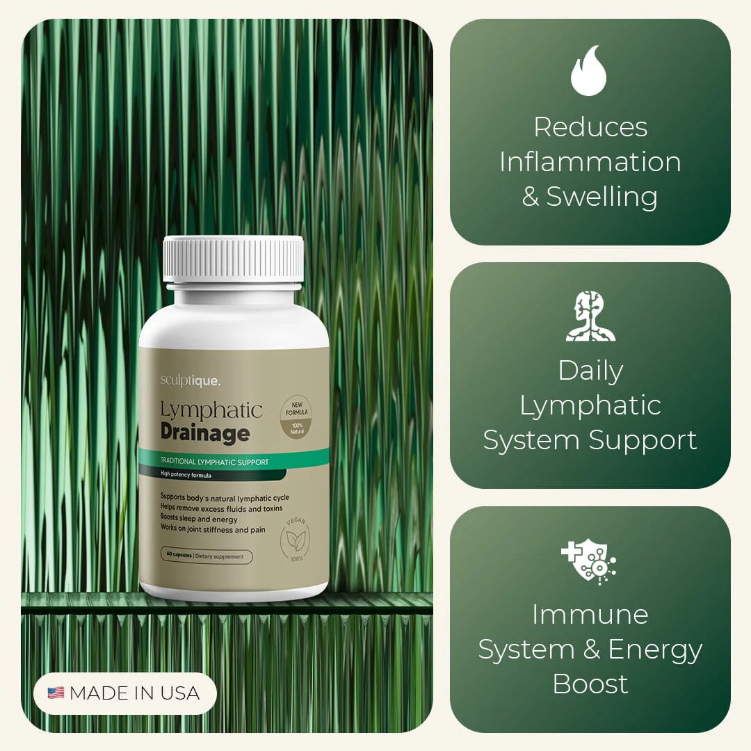 New Maximum Potency Formula - Lymphatic Drainage Capsules by Sculptique™